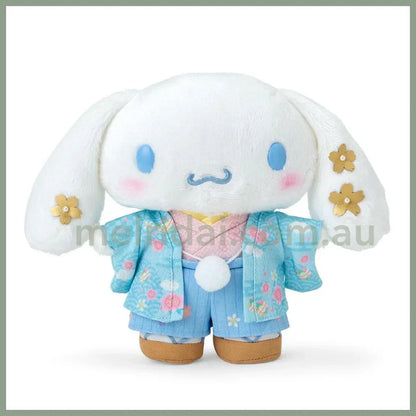 Sanrio | Cinnamoroll Plush Doll 20×8.5×17Cm (Kimono/ Sakura 2024)