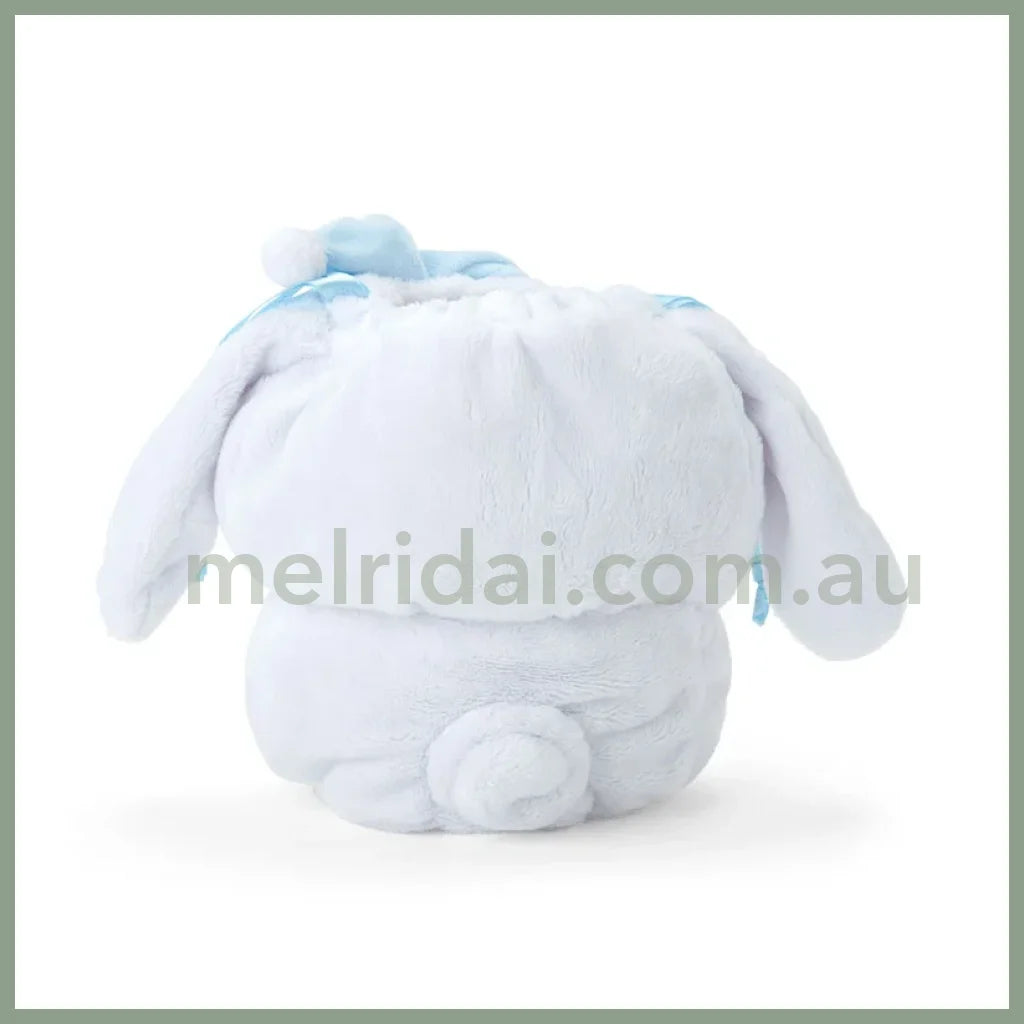 Sanrio | Cinnamoroll Plush Drawstring Pouch 20×11×20Cm (Sleepy Time)