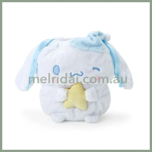 Sanrio | Cinnamoroll Plush Drawstring Pouch 20×11×20Cm (Sleepy Time)