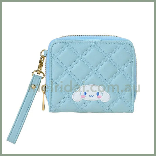 Sanrio | Cinnamoroll Quilting Bi-Fold Wallet W11×D2.5×H9.5Cm