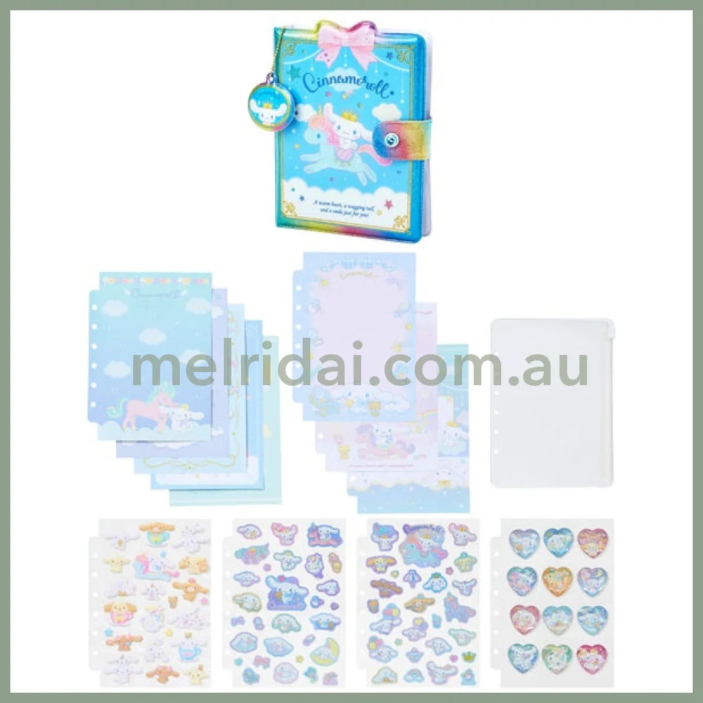 Sanrio | Cinnamoroll Sparkling Stickers & Sticker Notebook 15×3.5×20Cm