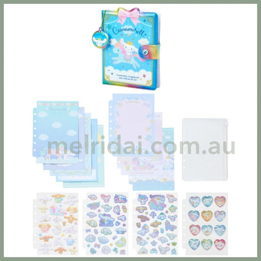 Sanrio | Cinnamoroll Sparkling Stickers & Sticker Notebook 15×3.5×20Cm