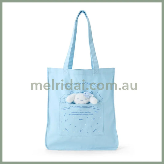 Sanrio | Cinnamoroll Tote Bag W33×D9.5×H38Cm (Sleepy Time)