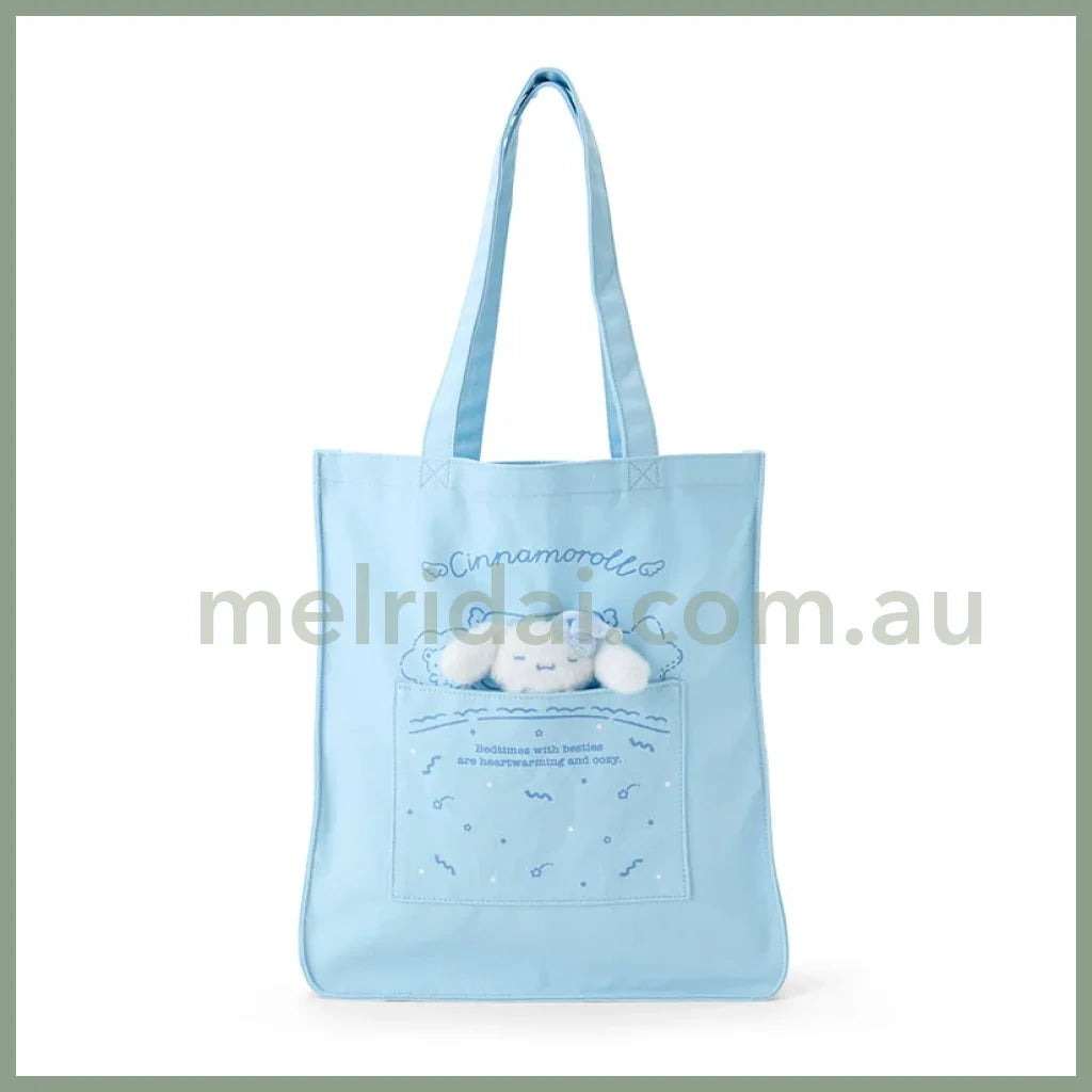 Sanrio | Cinnamoroll Tote Bag W33×D9.5×H38Cm (Sleepy Time)