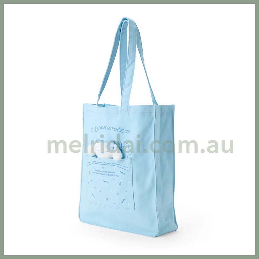 Sanrio | Cinnamoroll Tote Bag W33×D9.5×H38Cm (Sleepy Time)