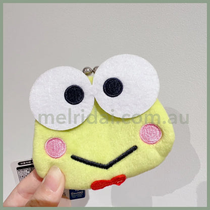 Sanrioclasp Coin Purse W130×H85×D25Mm // Kero Keroppi