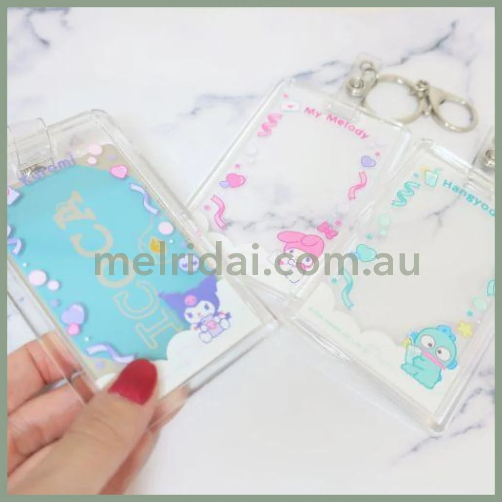 Sanrio | Clear Card Holder Case 65X105X5Mm ////