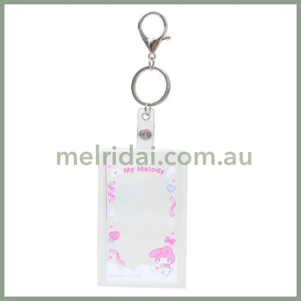 Sanrio | Clear Card Holder Case 65X105X5Mm ////