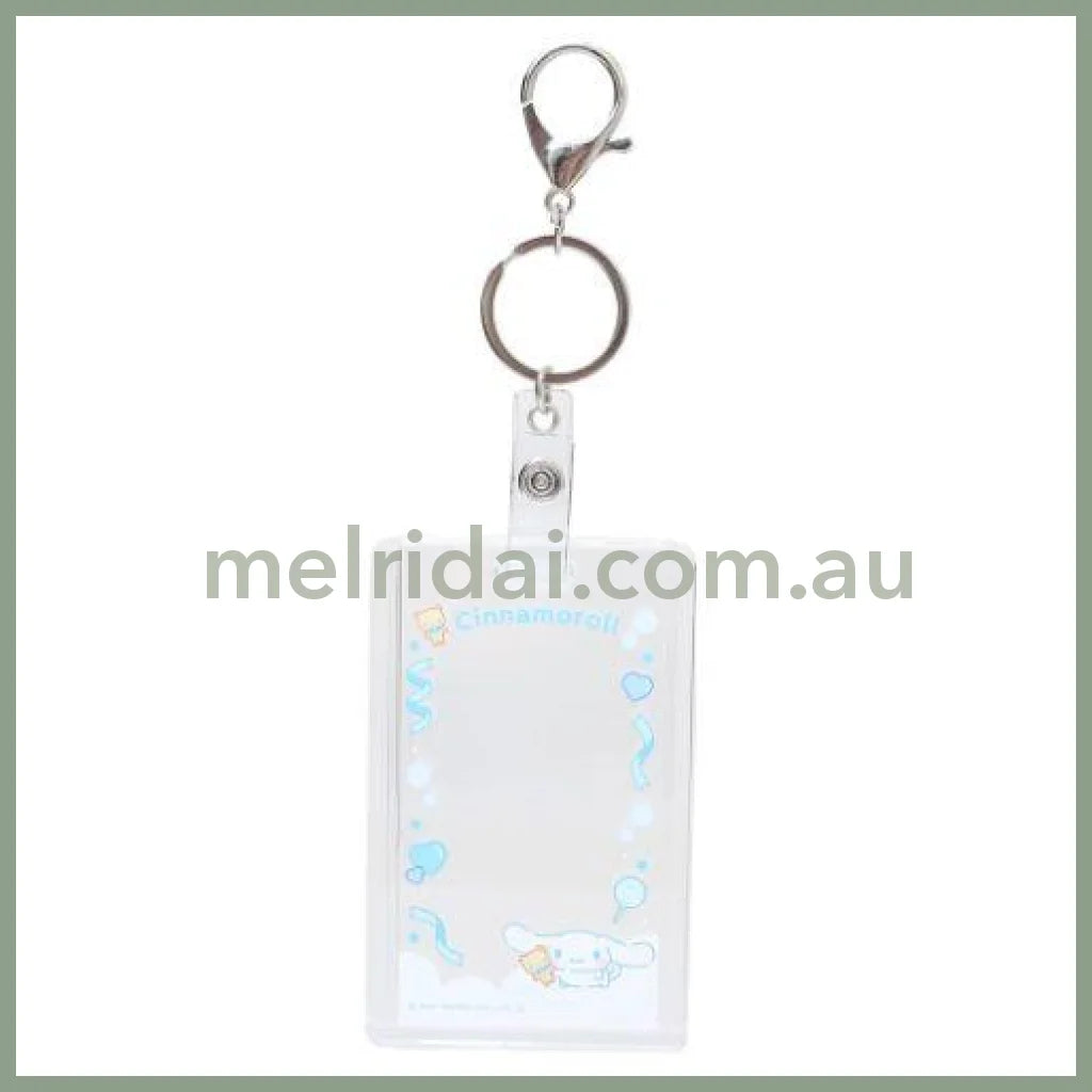 Sanrio | Clear Card Holder Case 65X105X5Mm ////