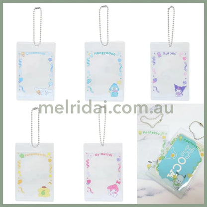 Sanrio | Clear Card Holder Set Of 2 65X100Mm ////