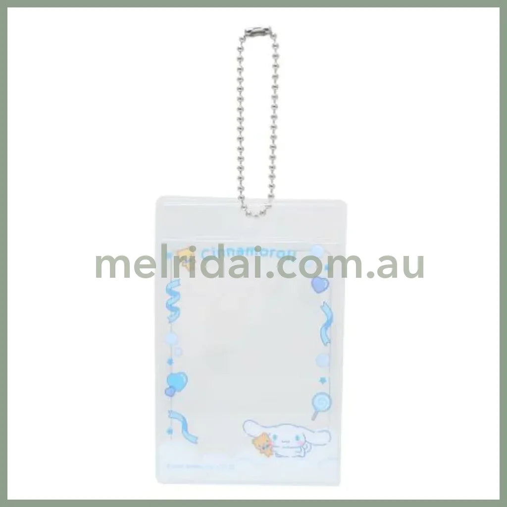 Sanrio | Clear Card Holder Set Of 2 65X100Mm //// Cinnamoroll