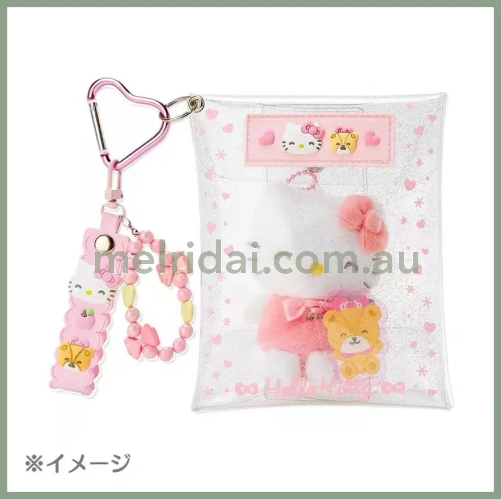 Sanrio | Clear Pouch (Smiling) 12 X 2 15Cm Hello Kitty