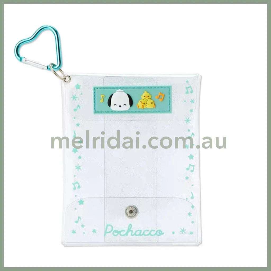 Sanrio | Clear Pouch (Smiling) 12 X 2 15Cm Pochacco