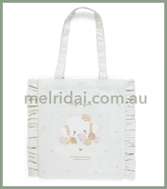 Sanrio | Cogimyun Tote Bag 38×1×36Cm (Hand Made Bear) /