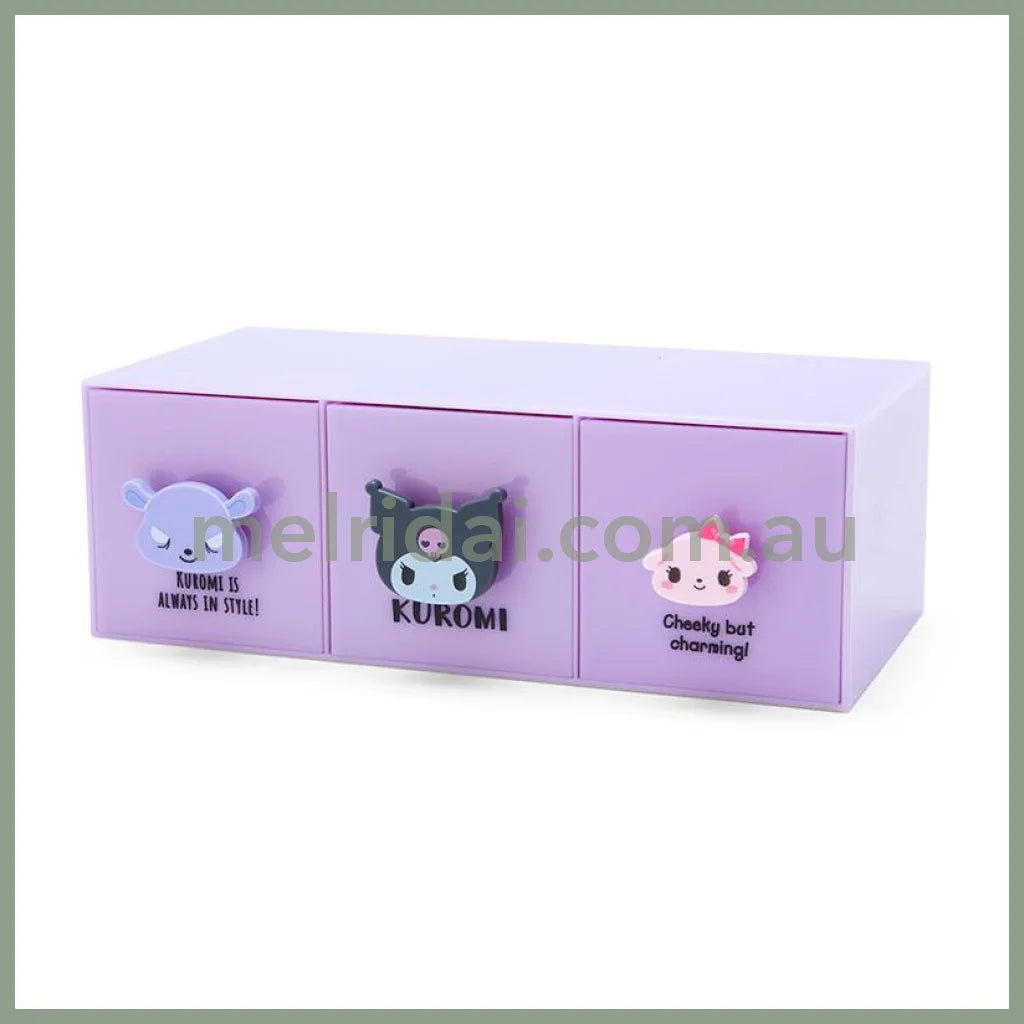 Sanrio | Collection Accessory Case 8.2×13×24.5Cm / Kuromi