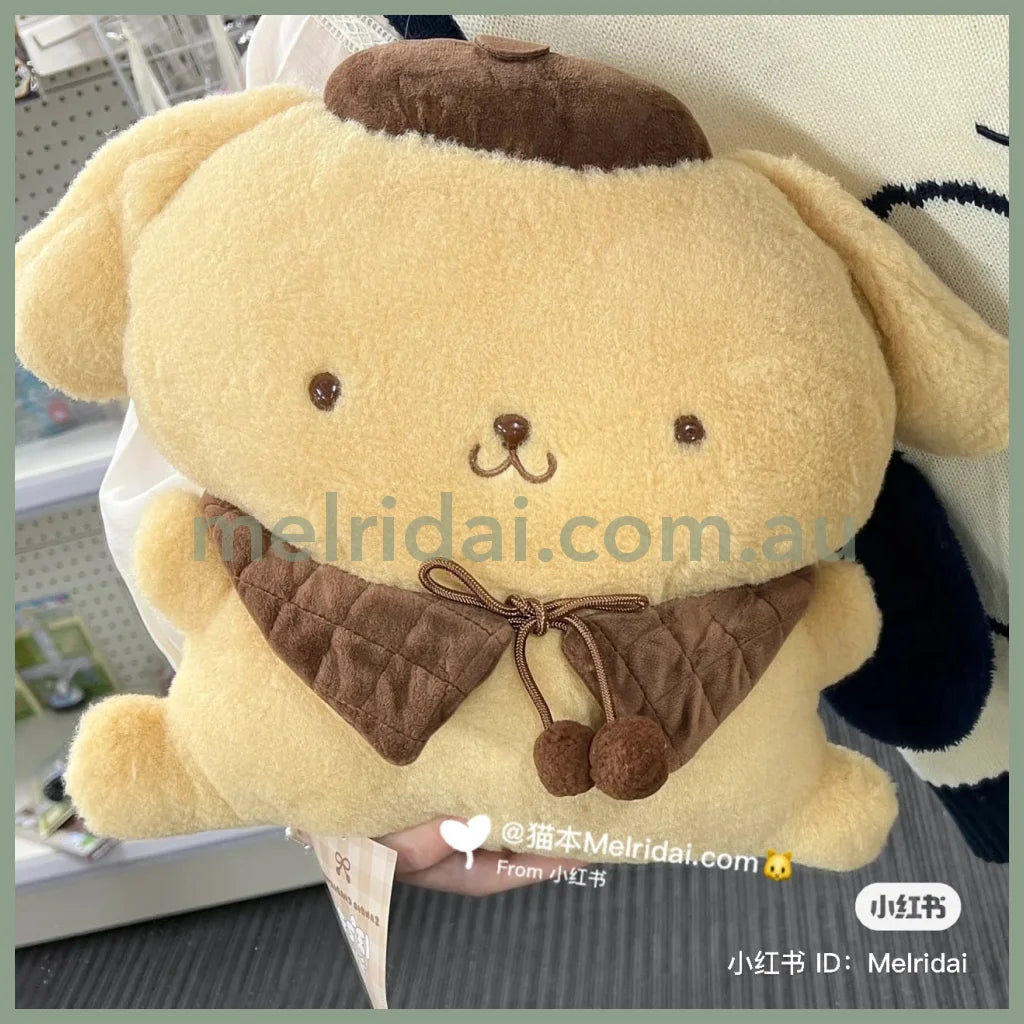 Sanrio | Cushion Plush Toy (Potemoko Collection) 35 X 25 8 Cm // Pom Purin