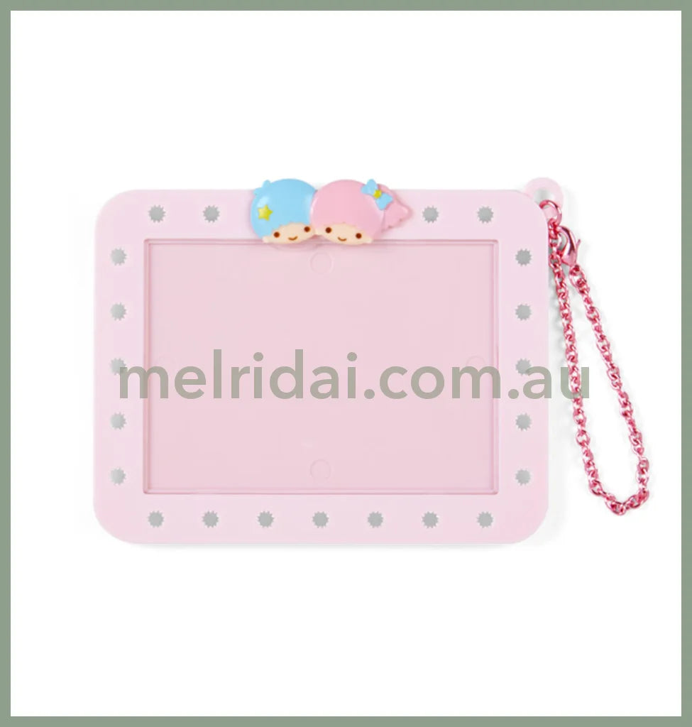 Sanriocustom Card Charm Key Chain / Little Twin Stars