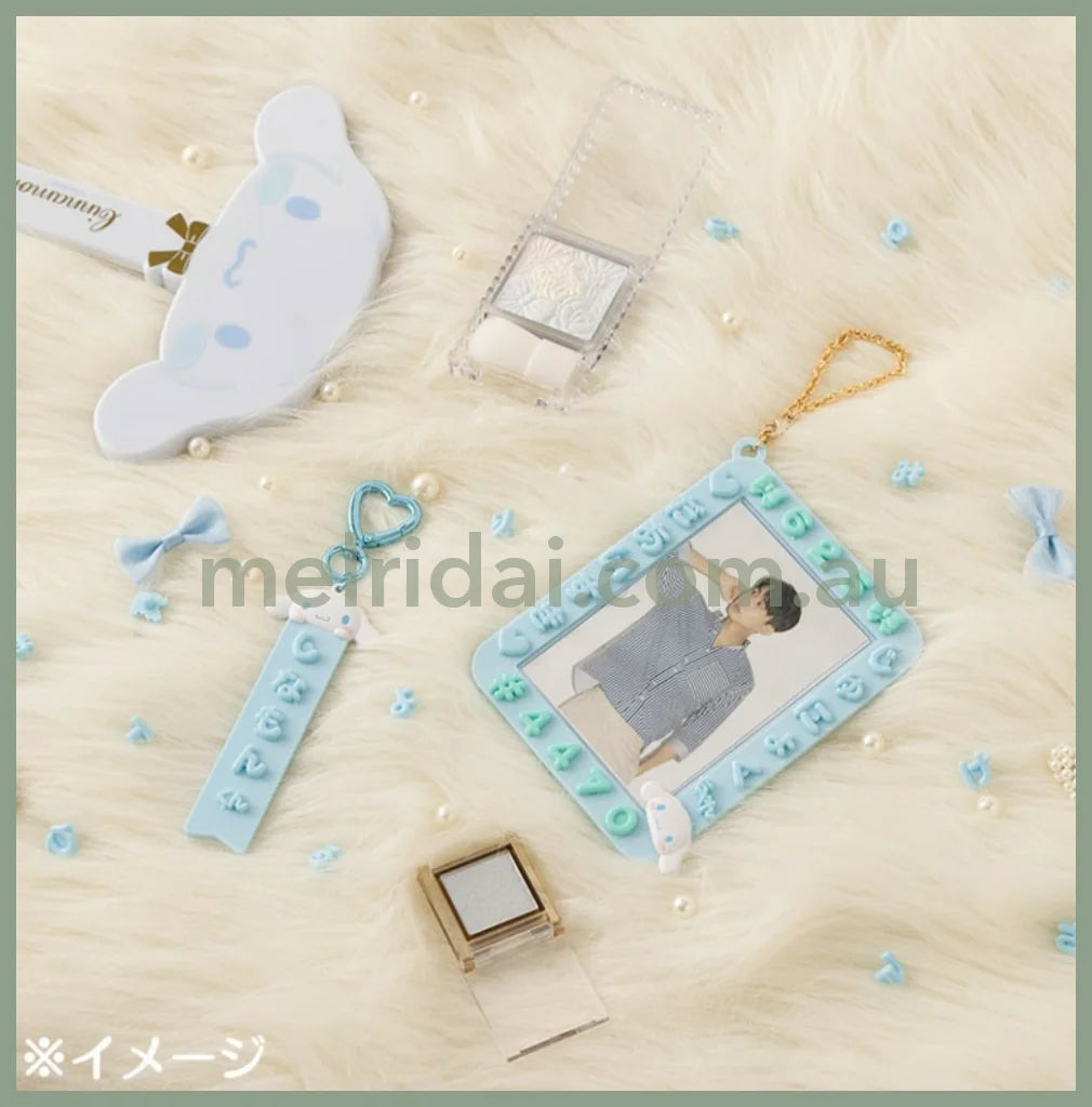 Sanriocustom Card Charm Key Chain / Cinnamoroll