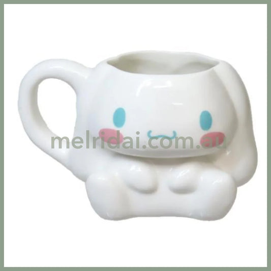 Sanrio | Die-Cut Mug 140X80X80Mm (Cinnamoroll) 日本三丽鸥 陶瓷马克杯 玉桂狗造型