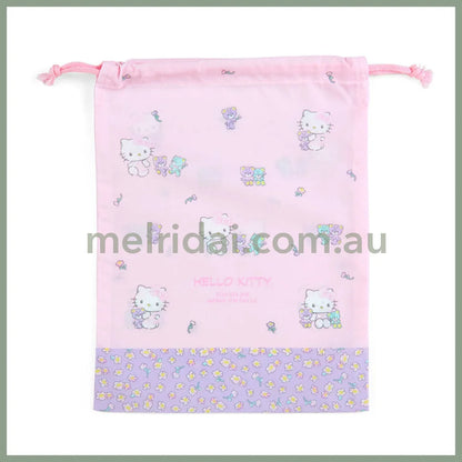 Sanrio | Drawstring Bag M 20 X 0.3 26Cm / Hello Kitty