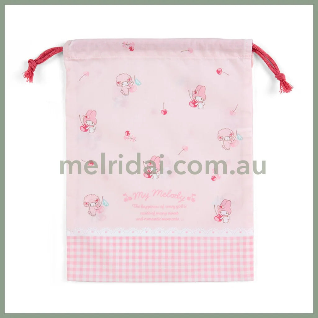 Sanrio | Drawstring Bag M 20 X 0.3 26Cm / My Melody