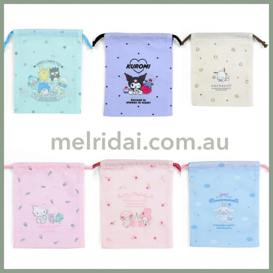 Sanrio | Drawstring Bag S 15×7×19Cm /