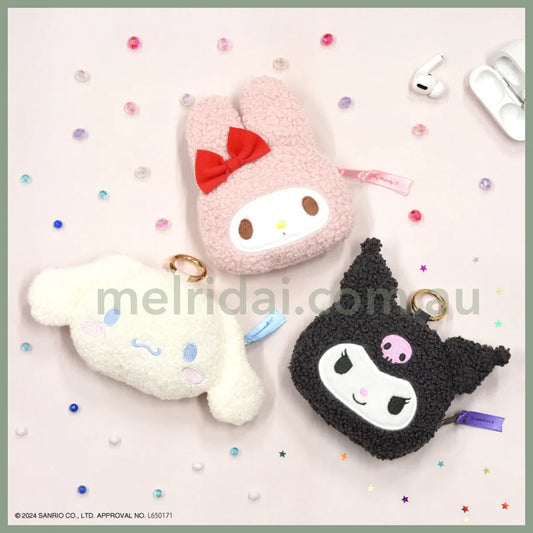 Sanrio | Earphones Multipurpose Pouch Purse W150×H105Mm 日本三丽鸥 多用零钱包/耳机包/收纳包挂件/包挂