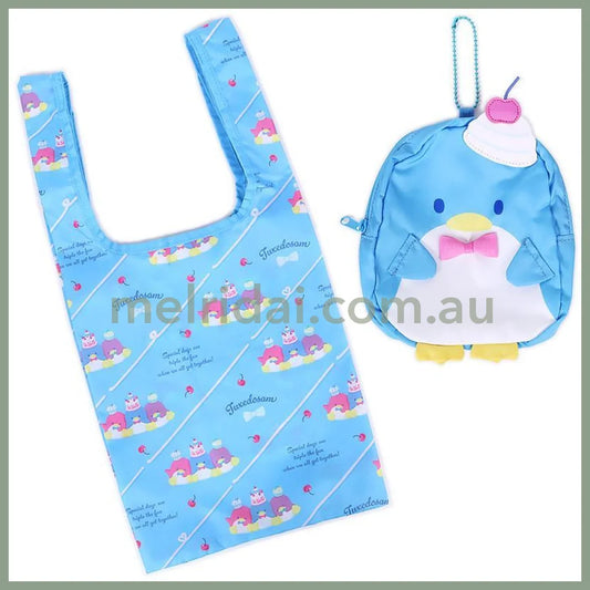 Sanrio | Eco Bag And Case Tuxedosam 27×1×54.5Cm (Birthday) 日本三丽鸥 山姆企鹅生日限定 可折叠购物袋&收纳小包Set