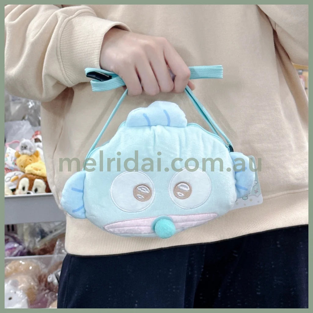 Sanrio | Face Pochette Should Bag 15 X 18 18Cm (Angel Baby) 日本三丽鸥 大脸斜挎包（天使宝宝） 人鱼汉顿 丑鱼Hangyodon