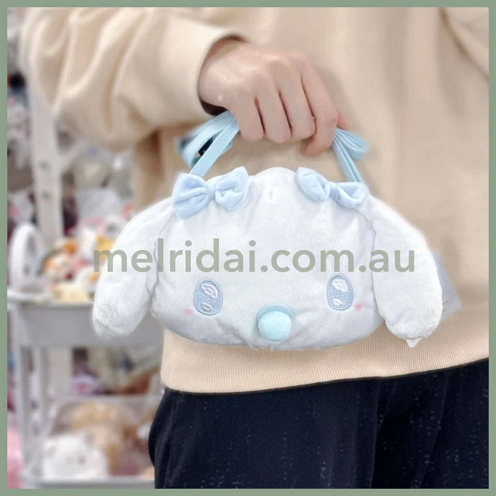 Sanrio | Face Pochette Should Bag 15 X 18 18Cm (Angel Baby) 日本三丽鸥 大脸斜挎包（天使宝宝） 玉桂狗Cinnamoroll