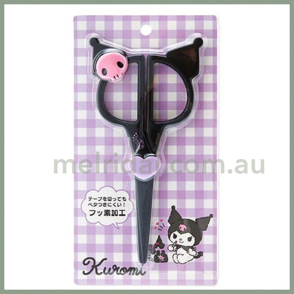 Sanrioface Shape Scissors Kuromi