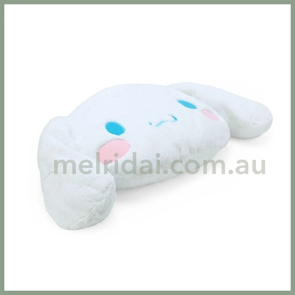 Sanrio | Face Shaped Cushion Plush Doll S 56×10×26Cm (Cinnamoroll)