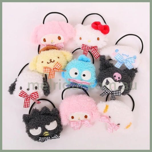 Sanrio | Face-Shaped Ponytail Holder 8.5*5*2.5Cm ///