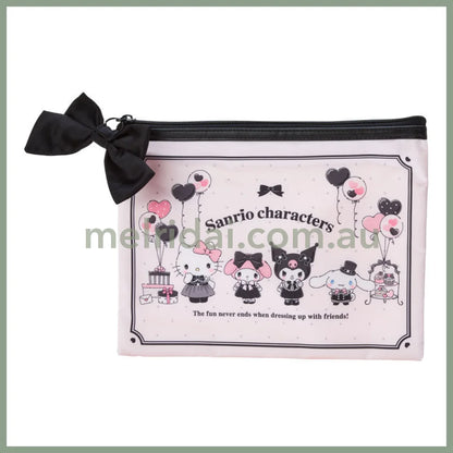 Sanrio | Flat Pouch Set Of Two 24 X 1 18 Cm & 20 14 (Tokimeki Sweet Party) 日本三丽鸥