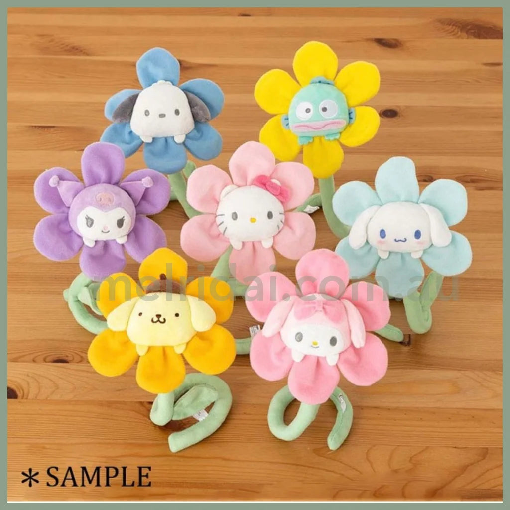 Sanrioflower Shaped Mascot Holder 3 X 3.8 35.5 Cm //