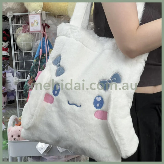 Sanrio | Fluffy Fur Tote Bag Cinnamoroll 330X380Mm /