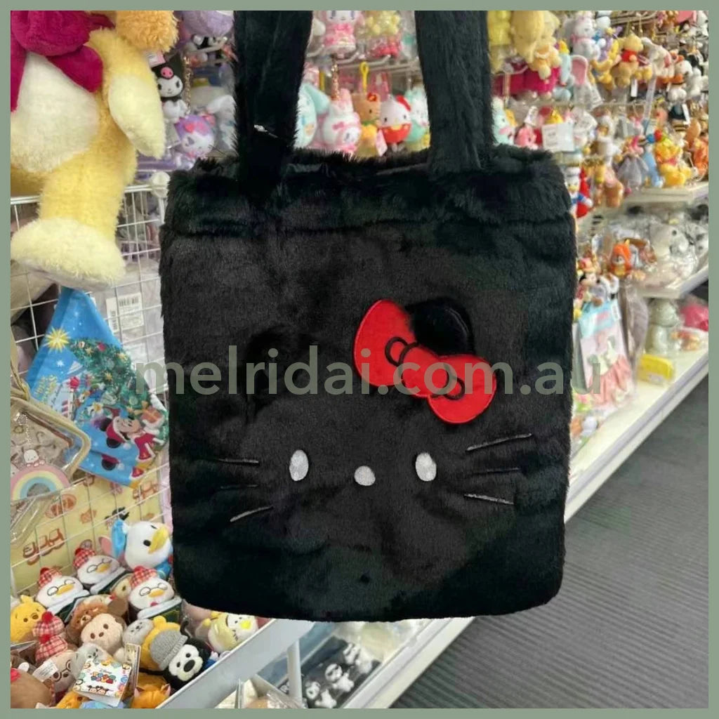 Sanrio | Fluffy Fur Tote Bag Hello Kitty 330X380Mm /