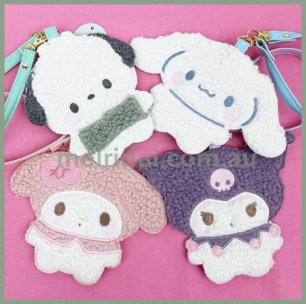 Sanrio | Fluffy Moko Pass Case My Melody 160×195×10Mm