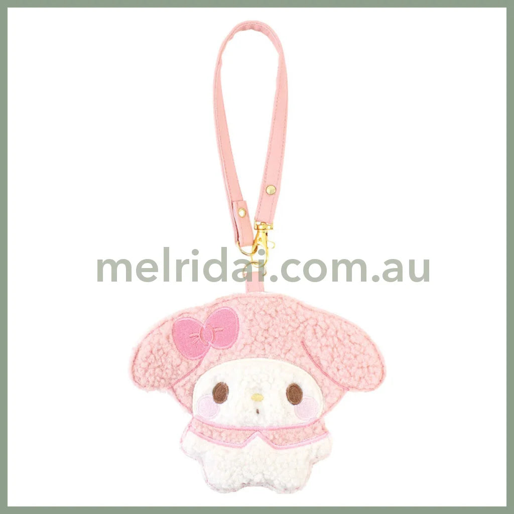 Sanrio | Fluffy Moko Pass Case My Melody 160×195×10Mm