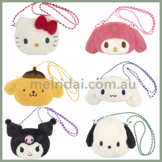 Sanrio | Fluffy Shoulder Bag 19.5Cm*2Cm*15.5Cm //