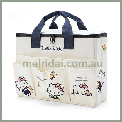 Sanriofoldable Carrying Box With Handle Large 33 X 25 11Cm Hello Kitty