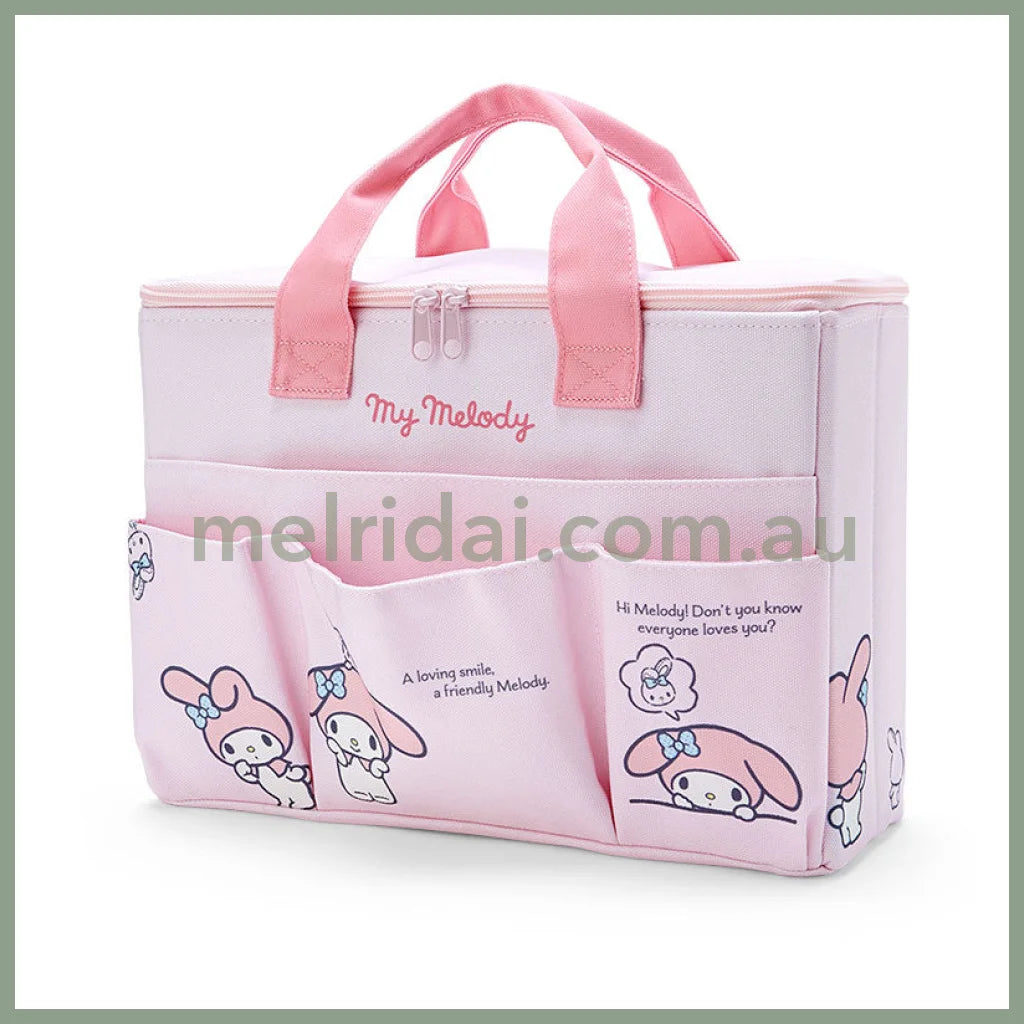 Sanriofoldable Carrying Box With Handle Large 33 X 25 11Cm My Melody