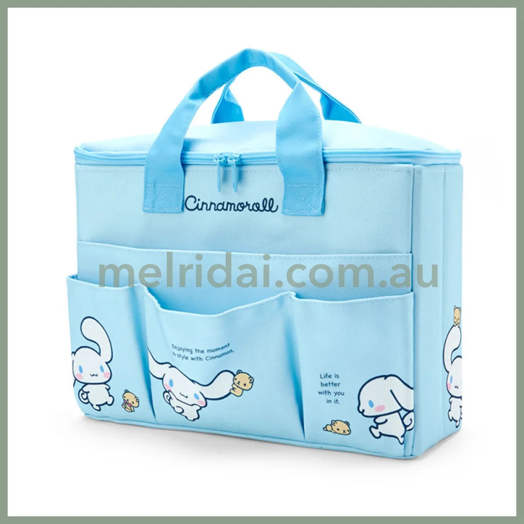 Sanriofoldable Carrying Box With Handle Large 33 X 25 11Cm Cinnamoroll