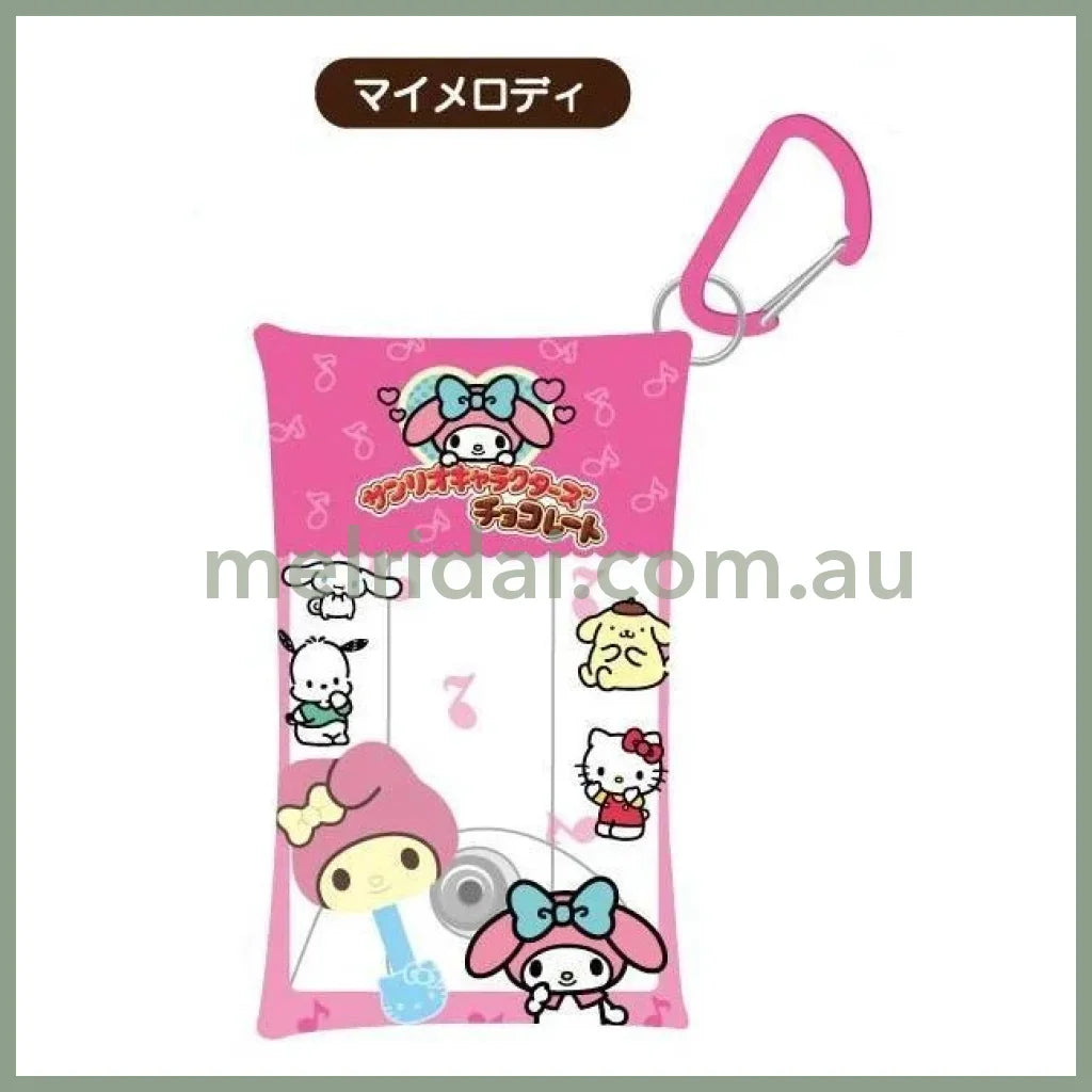 Sanrio × Fujiya | Chocolate Multi Purpose Clear Case My Melody H115 X W65Mm