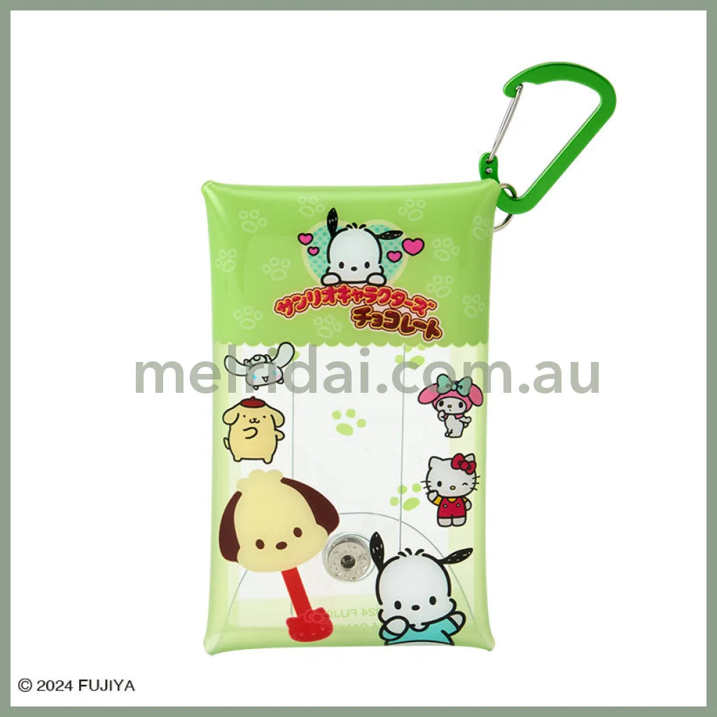 Sanrio × Fujiya | Chocolate Multi Purpose Clear Case Pochacco H115 X W65Mm