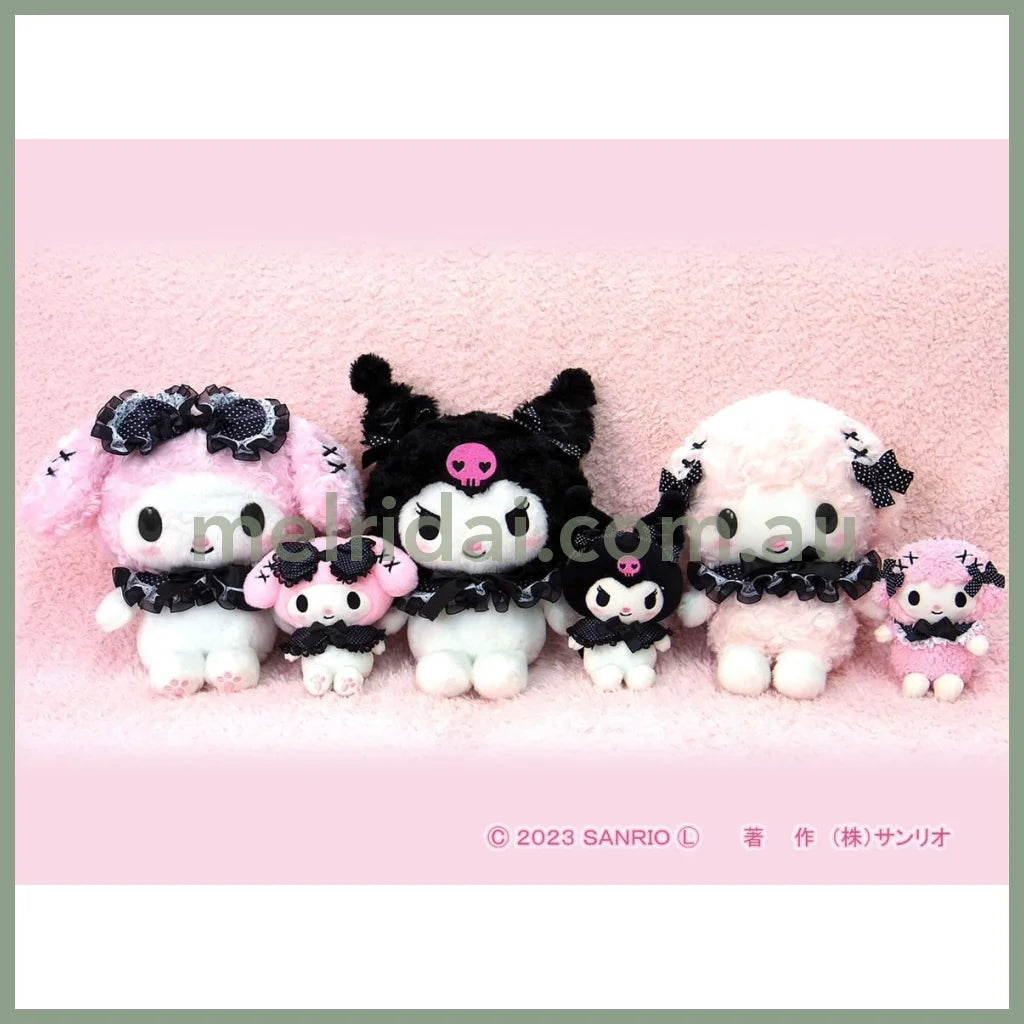 Sanrio | Girly Black Plush & Keychain ////