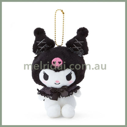 Sanrio | Girly Black Plush & Keychain //// - Kuromi