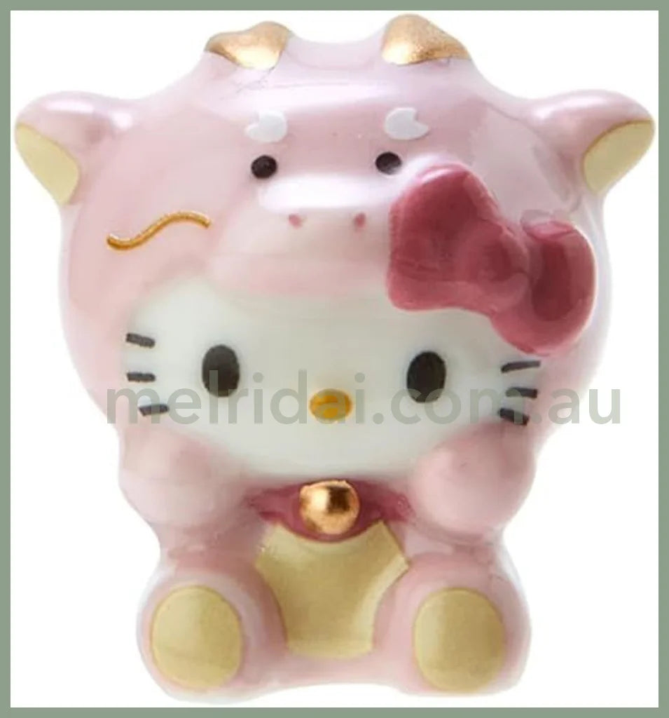 Sanrio | Good Luck Mascot Figure 3×2.5×3.6Cm (Zodiac Luck) Hello Kitty