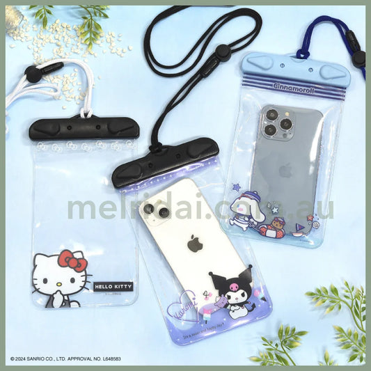 Sanrio | Gourmandise Waterproof Pouch H216Mm×W121Mm×D12Mm 日本三丽鸥 可斜挎手机/电子产品/小物品 防水袋/保护套