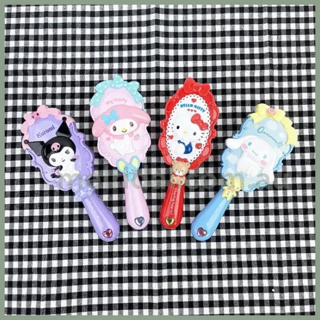 Sanrio | Hair Brush 19.8Cm×7.5Cm×4Cm 日本三丽鸥 立体造型气垫梳